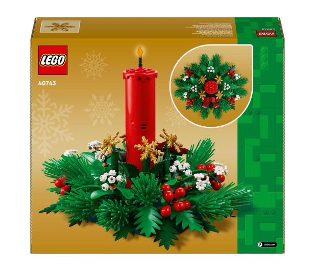 LEGO Iconic 40743 Świąteczna dekoracja stołu - 1331681 - zdjęcie 3
